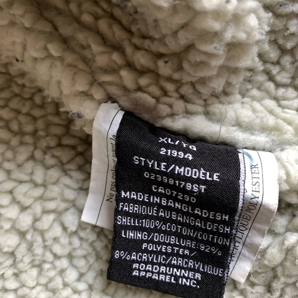 SUKO JEANS DENIM JACKET WITH THICK FUZZY INTERIOR SIZE XL WOMENS - Picture 4 of 5